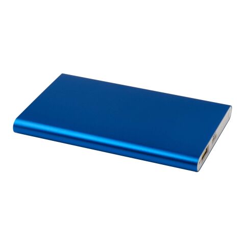 Batería externa de aluminio 4000&nbsp;mAh "Pep" Estándar | Azul real | sin montaje de publicidad | no disponible | no disponible