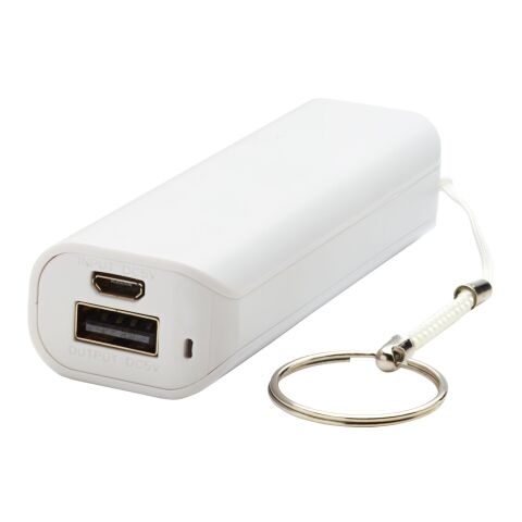 Batería externa "Span" 1200mAh Estándar | Blanco | sin montaje de publicidad | no disponible | no disponible