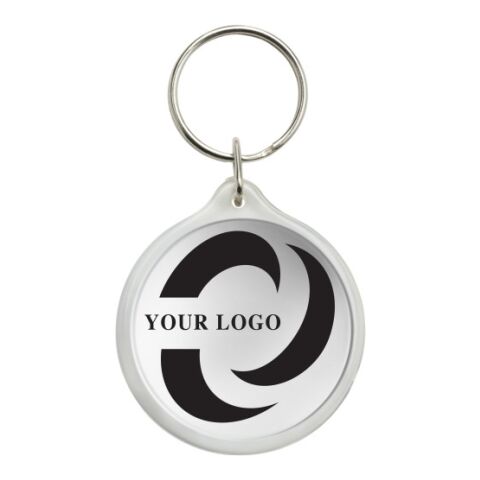 Llavero redondo para papel transparente | sin montaje de publicidad | no disponible | no disponible