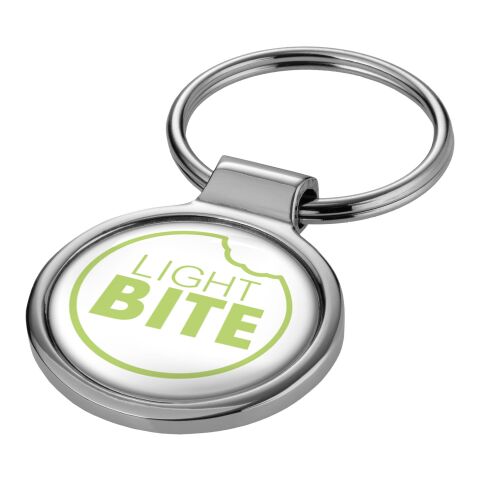 Llavero redondo Estándar | Plateado | sin montaje de publicidad | no disponible | no disponible | no disponible