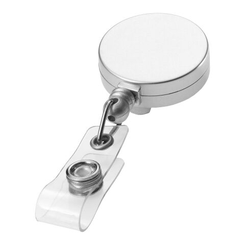 Llavero extensible Aspen Estándar | Plateado | sin montaje de publicidad | no disponible | no disponible