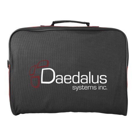 Bolsa de congresos Florida Estándar | Negro intenso-Rojo | sin montaje de publicidad | no disponible | no disponible | no disponible