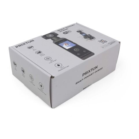 Cámara digital Prixton Snap DC600 Negro intenso | sin montaje de publicidad