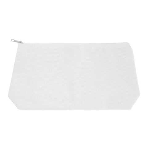 Bolsa de viaje de rPET en sublimación (pequeña) "Ari" blanco-blanco | Sublimación | all over | 275 mm x 430 mm | no disponible