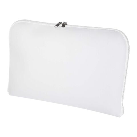 Funda para portátil de 15&quot;-16&quot; con sublimación &quot;Mari&quot; Blanco-Blanco | Sublimación | alrededor | 250 mm x 360 mm