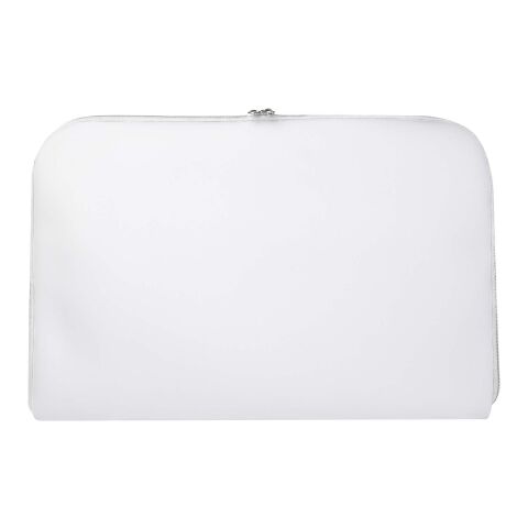 Funda para portátil de 17&quot; con sublimación &quot;Mila&quot; blanco-blanco | sin montaje de publicidad | no disponible | no disponible