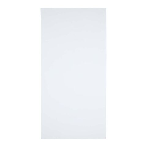 Toalla ligera de 90&nbsp;x&nbsp;150&nbsp;cm de RPET con sublimación "Azolla" Blanco | sin montaje de publicidad | no disponible | no disponible