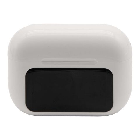 Auriculares con ANC y estuche de carga interactivo con pantalla táctil &quot;SCX.design E26&quot; blanco | sin montaje de publicidad | no disponible | no disponible