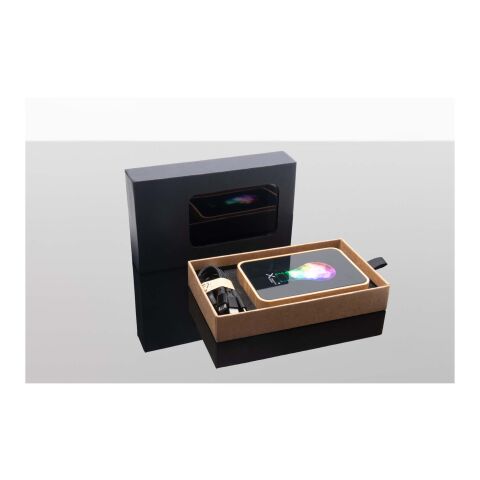 Batería externa de bambú de 10 000 mAh &quot;SCX.design P27MagSafe&quot; negro | sin montaje de publicidad | no disponible | no disponible