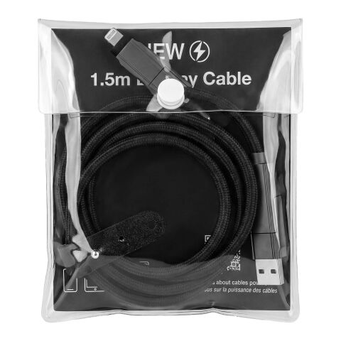 Cable de carga SCX.design C43 de 65 W Negro intenso