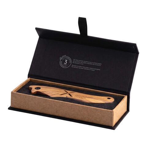 Cuchillo plegable de madera de olivo T33 de SCX.design Madera