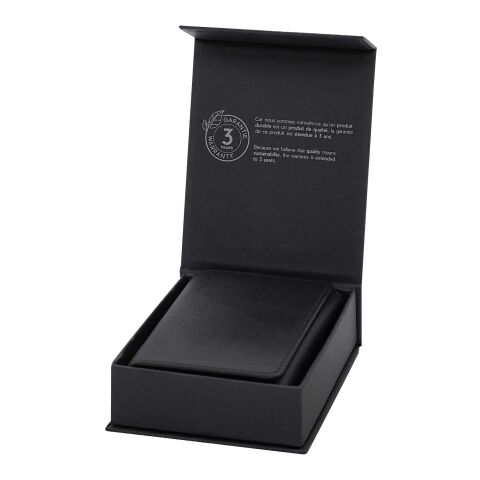 Cartera para tarjetas SCX.design A15 con localizador integrado Negro intenso