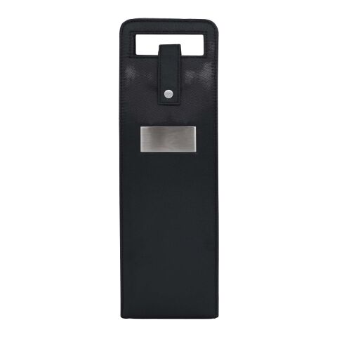 Funda para botella de vino SCX.design K09 Negro intenso