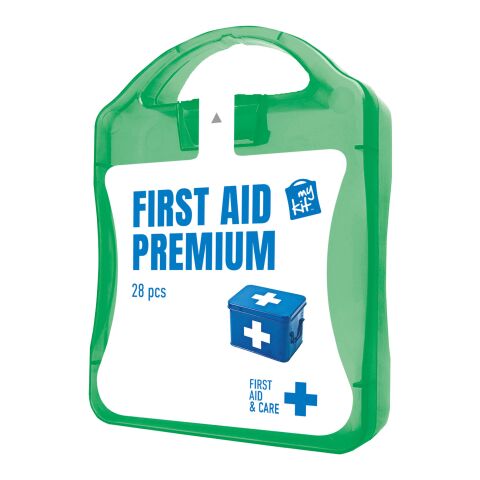 MyKit M primeros Auxilios Premium Verde transparente | sin montaje de publicidad | no disponible | no disponible