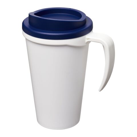 Vaso térmico Americano® grande de 350 ml Transparente-Azul | sin montaje de publicidad | no disponible | no disponible