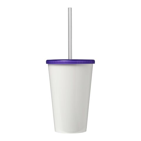 Vaso de pared doble de 350 ml Brite-Americano® Morado | sin montaje de publicidad | no disponible | no disponible
