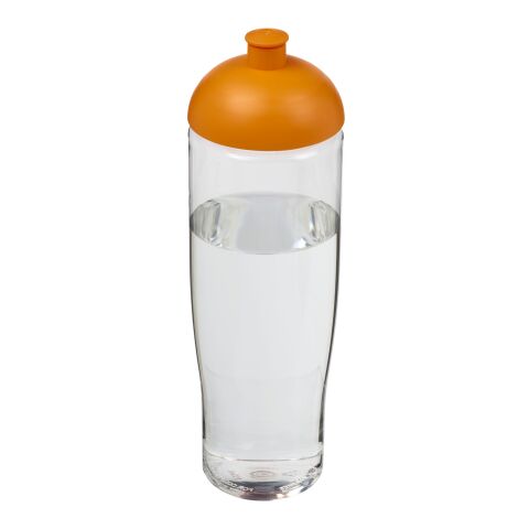 Bidón deportivo con Tapa Dome de 700 ml H2O Tempo® Transparente-Naranja | sin montaje de publicidad | no disponible | no disponible