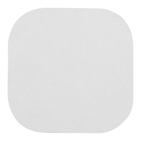 Libreta con notas adhesivas de material reciclado con forma de flecha &quot;Sticky-Mate®&quot; Blanco | sin montaje de publicidad | no disponible | no disponible