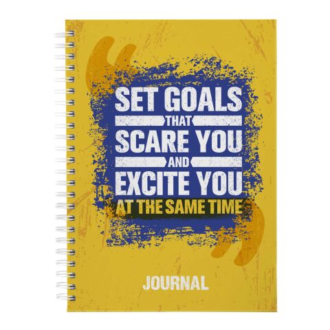 Diario A5 de tapa dura &quot;Desk-Mate®&quot; blanco | sin montaje de publicidad | no disponible | no disponible