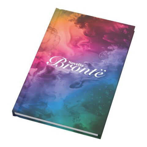 Libreta de tapa dura mate A5 con 100 hojas "Novella Brontë" Blanco | sin montaje de publicidad | no disponible | no disponible