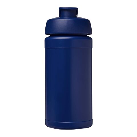 Bidón deportivo con tapa abatible de 500&nbsp;ml "Baseline Rise" Azul-Azul | sin montaje de publicidad | no disponible | no disponible