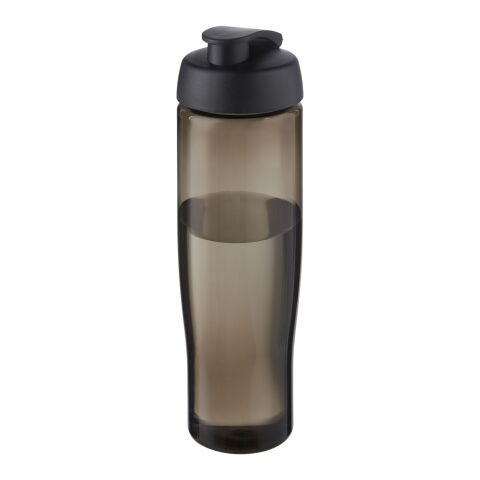 Bidón deportivo con tapa Flip de 700 ml &quot;H2O Active® Eco Tempo&quot; Negro intenso-Carbón | sin montaje de publicidad | no disponible | no disponible