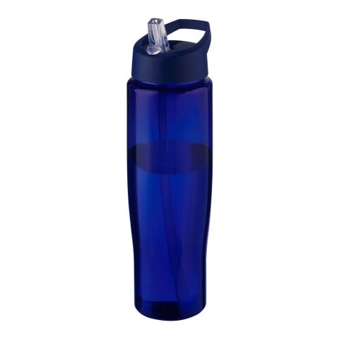 Bidón deportivo de 700 ml con tapa con boquilla &quot;H2O Active® Eco Tempo&quot; Azul-Azul | sin montaje de publicidad | no disponible | no disponible