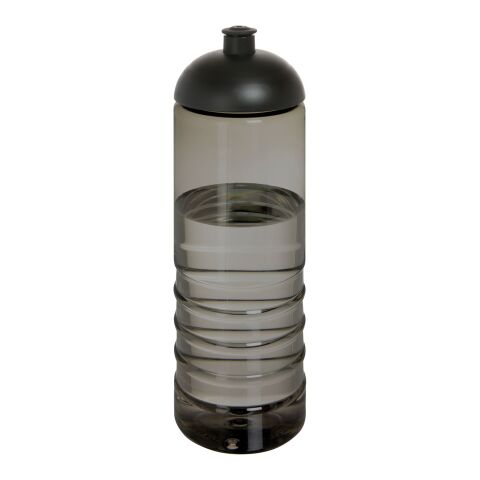 Bidón deportivo con tapa Dome de 750 ml &quot;H2O Active® Eco Treble&quot; Carbón-Negro intenso | sin montaje de publicidad | no disponible | no disponible