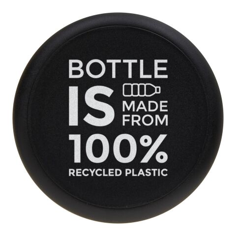 Bidón con tapa de rosca de 750 ml H2O Active® &quot;Eco Treble&quot; Carbón-Negro intenso | Impresión Digital | tapa | Ø 52 mm