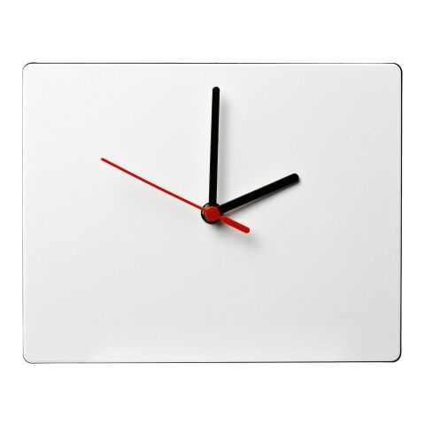 Reloj de pared rectangular Brite-Clock® Negro intenso | sin montaje de publicidad | no disponible | no disponible