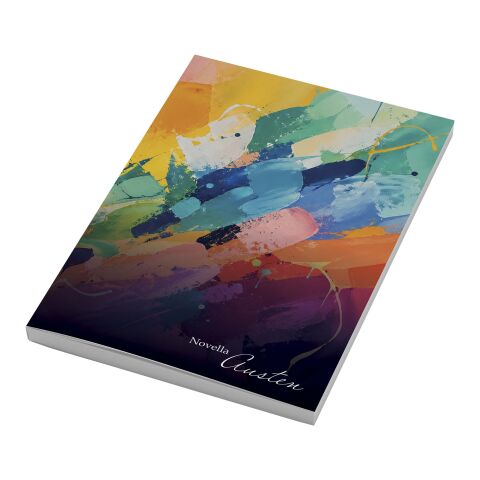 Libreta A5 de tapa blanda con 100 hojas "Novella Austen" Blanco | sin montaje de publicidad | no disponible | no disponible