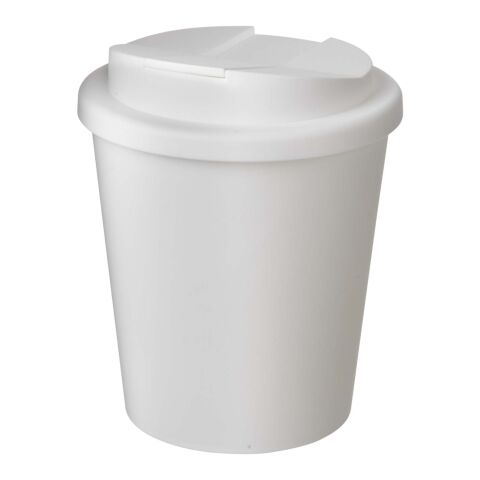 Vaso Americano® Espresso POP 250 ml con tapa antiderrame Blanco | sin montaje de publicidad | no disponible | no disponible