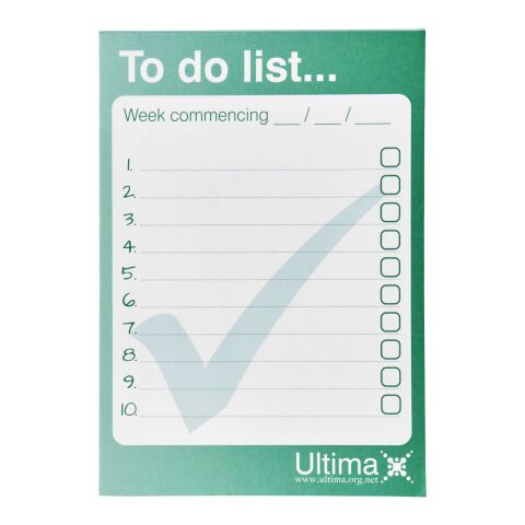 Libreta A6 de Desk-Mate® Blanco | 25 Seiten | sin montaje de publicidad | no disponible | no disponible