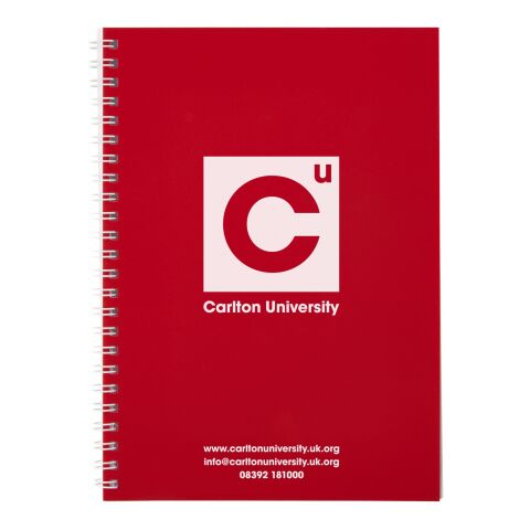 Cuaderno A5 de Rothko Rojo-Blanco | 50 pages | sin montaje de publicidad | no disponible | no disponible