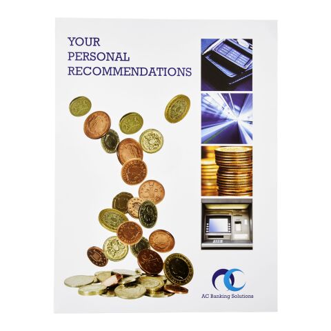 Portadocumentos A4 con tarjetero Guild Blanco | sin montaje de publicidad | no disponible | no disponible