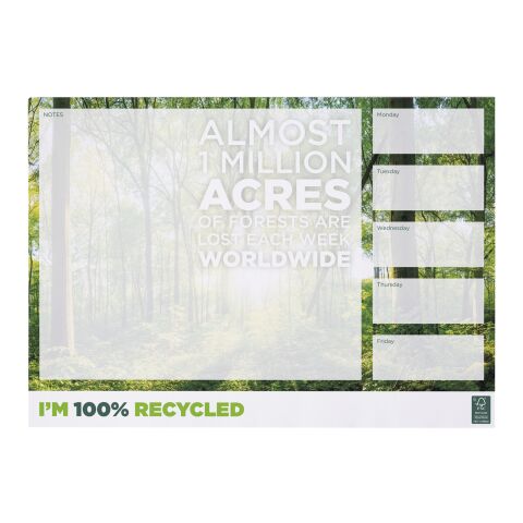 Libreta A3 de papel reciclado &quot;Desk-Mate®&quot; Blanco | 25 pages | sin montaje de publicidad | no disponible | no disponible