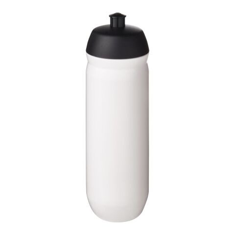 Bidón deportivo de 750 ml "HydroFlex™" Negro intenso-Blanco