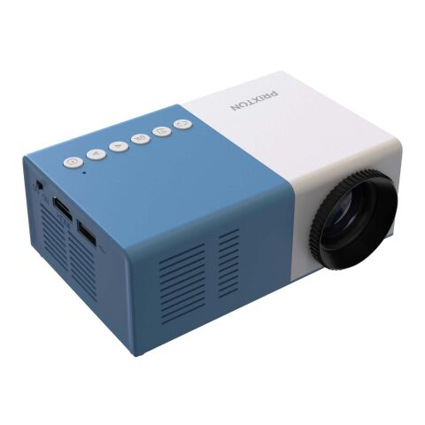 Miniproyector &quot;Prixton Cinema&quot; Estándar | Azul-Blanco | sin montaje de publicidad | no disponible | no disponible