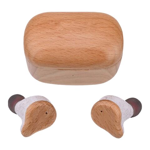 Auriculares TWS163 "Prixton" Estándar | Madera | sin montaje de publicidad | no disponible | no disponible