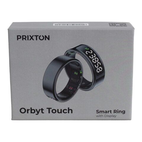 Anillo inteligente Prixton Orbyt Touch Negro | 8(18,3 mm)