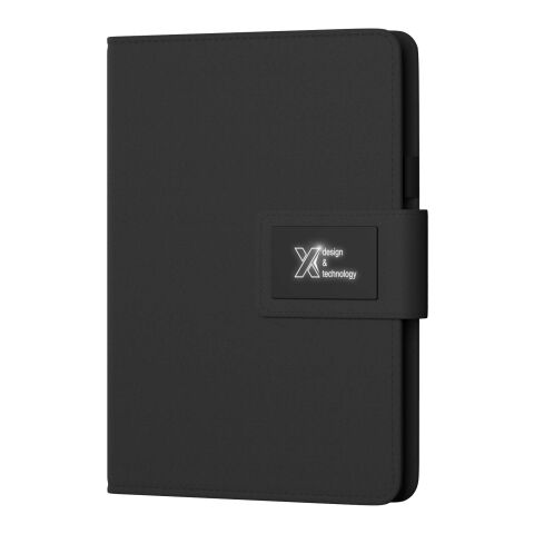 SCX.design O16 A5 notebook powerbank retroiluminado Estándar | Negro | sin montaje de publicidad | no disponible | no disponible