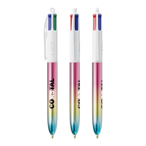 BIC® 4 Colours® Gradient fucsia-amarillo-turquesa