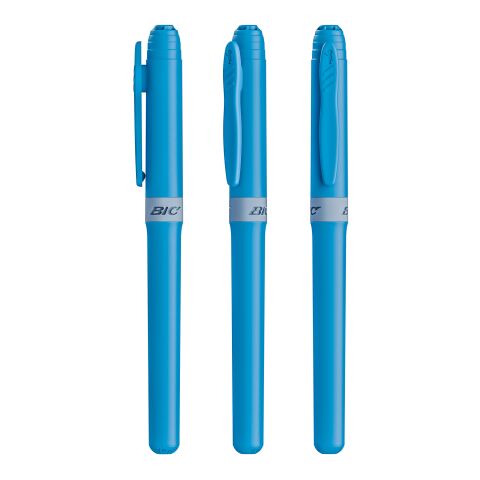 BIC® Brite Liner® Grip Resaltador Azul claro | Impresión De Pantalla 1 color | Cuerpo-centrado al clip | 25.00 mm x 45.00 mm