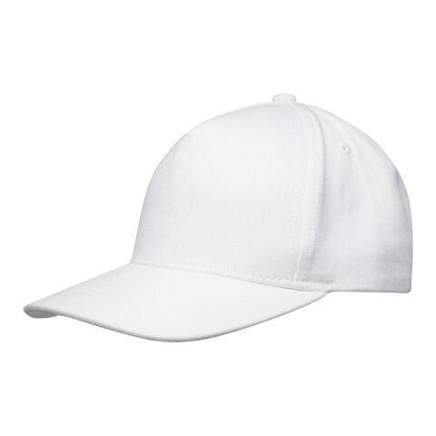 Gorra de material reciclado de cinco paneles Aware™ &quot;Onyx&quot; Estándar | blanco | sin montaje de publicidad | no disponible | no disponible | no disponible