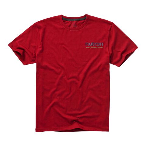 Camiseta de manga corta Nanaimo Estándar | Rojo | L | sin montaje de publicidad | no disponible | no disponible | no disponible