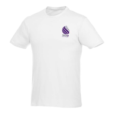 Camiseta de manga corta para hombre &quot;Heros&quot; Estándar | Blanco | 2XS | sin montaje de publicidad | no disponible | no disponible | no disponible