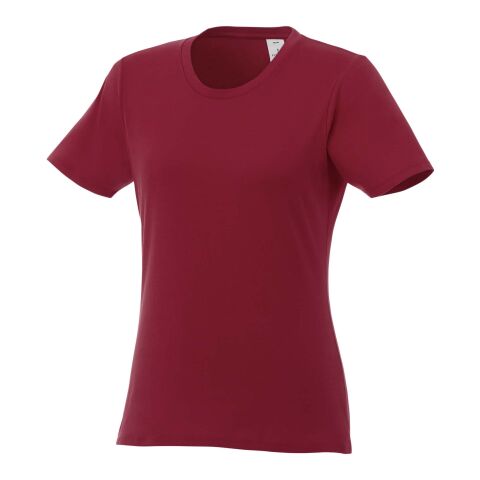 Camiseta de manga corta para mujer ”Heros” Estándar | Burdeos | L | sin montaje de publicidad | no disponible | no disponible | no disponible