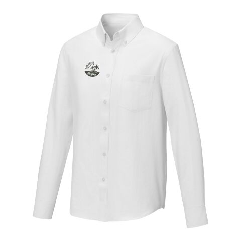 Camisa de manga larga para hombre &quot;Pollux&quot; Estándar | Blanco | 2XL | sin montaje de publicidad | no disponible | no disponible | no disponible