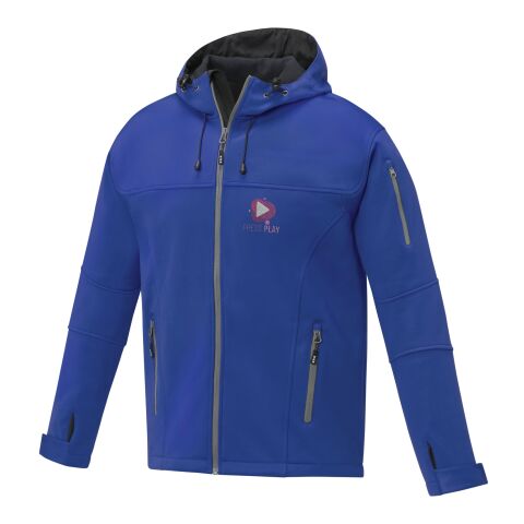 Chaqueta softshell para hombre "Match" Estándar | Azul | L | sin montaje de publicidad | no disponible | no disponible | no disponible