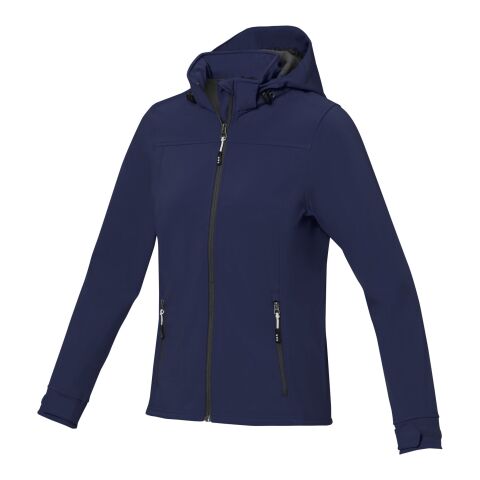 Chaqueta softshell de mujer "Langley" Estándar | Azul marino | XXL | sin montaje de publicidad | no disponible | no disponible | no disponible